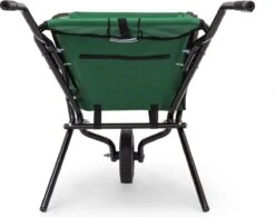 Relaxdays Kruiwagen Opvouwbaar - Inklapbare Tuinwagen - Vouwkruiwagen - Groen - 50 L -Tuingereedschap Winkel 1200x948 1