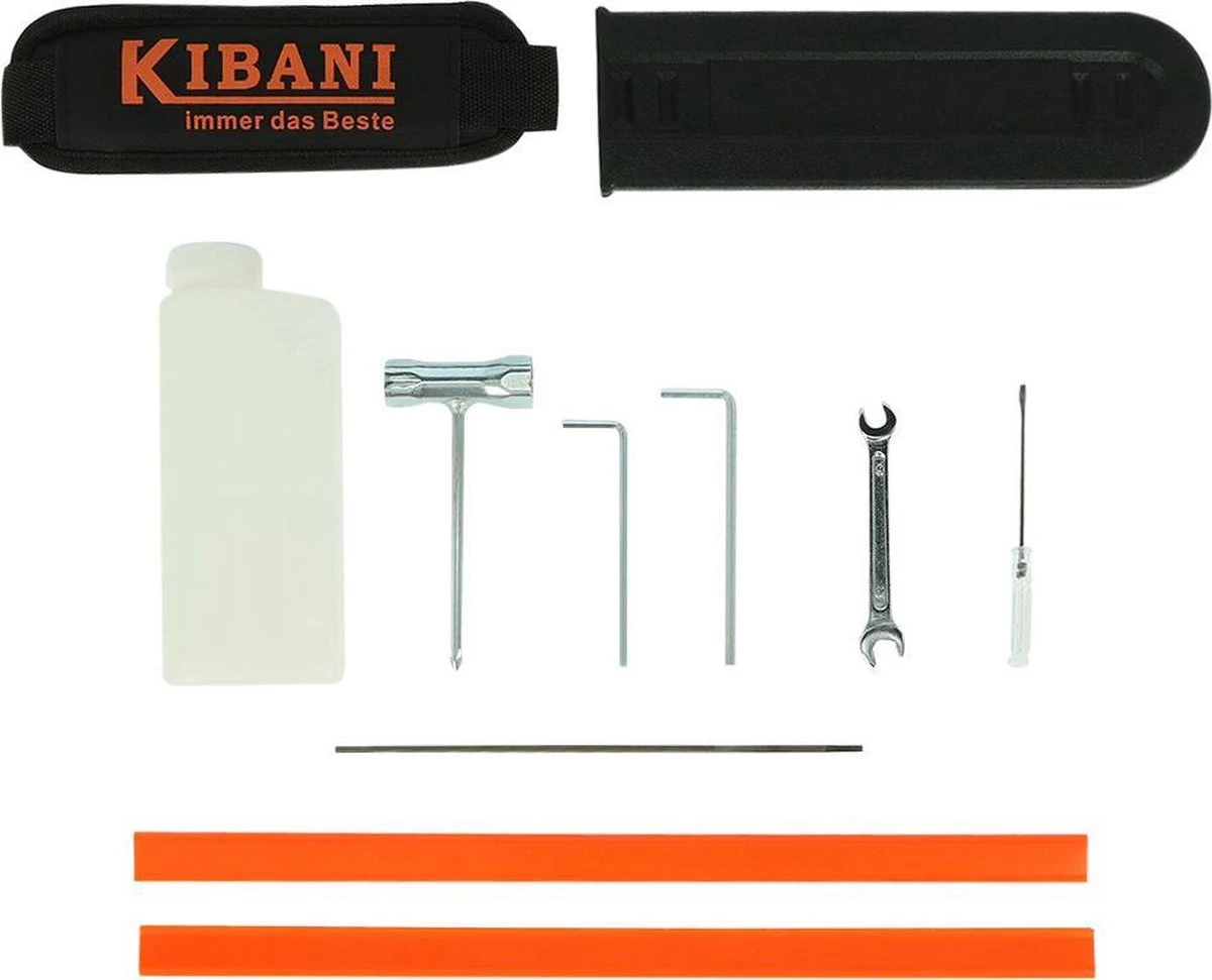 Kibani 6-in-1 Multitool - 52 Cc / 1.9 PK 2-takt Benzine Motor - Heggenschaar, Kettingzaag, Grastrimmer, Maaidraad 100M, Onkruidborstel, Zaagblad, Maaidraad 100 M & Bosmaaier 8 Kibani 6-in-1 Multitool - 52 Cc / 1.9 PK 2-takt Benzine Motor - Heggenschaar, Kettingzaag, Grastrimmer, Maaidraad 100M, Onkruidborstel, Zaagblad, Maaidraad 100 M & Bosmaaier - Afbeelding 6