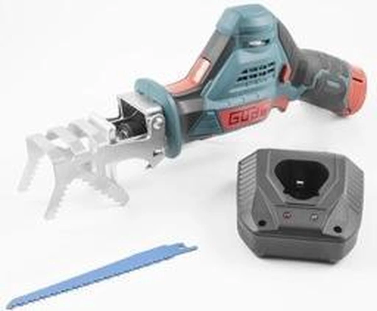 Güde Universele Accu Takkenzaag UAS12-201 Met Extra Zaagbladenset 4 Güde Universele Accu Takkenzaag UAS12-201 Met Extra Zaagbladenset - Afbeelding 2