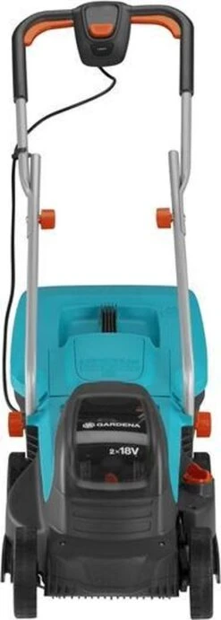 GARDENA - PowerMax 32/36V P4A Ready To Use Set - Grasmaaier (gemotoriseerd) - Maaihoogte 60mm - Snijbreedte 32 Cm -Tuingereedschap Winkel 429x1200