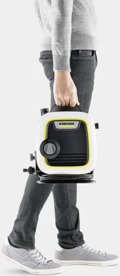 Kärcher K Mini Plus Hogedrukreiniger - 1400W - 360 L/u - Incl. Extra Dunne PremiumFlex Slang 20 Kärcher K Mini Plus Hogedrukreiniger - 1400W - 360 L/u - Incl. Extra Dunne PremiumFlex Slang -Tuingereedschap Winkel 521x1200