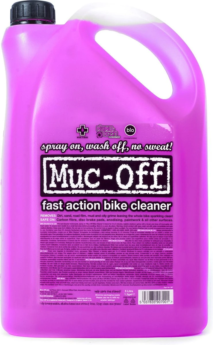 Muc-Off Bike Cleaner Fietsreiniger 5 Liter 3 Muc-Off Bike Cleaner Fietsreiniger 5 Liter