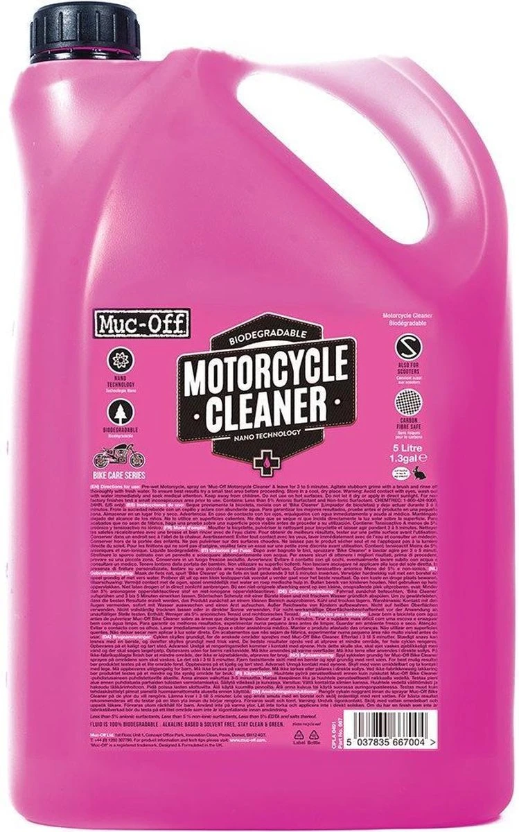 Muc-Off Bike Cleaner Fietsreiniger 5 Liter 4 Muc-Off Bike Cleaner Fietsreiniger 5 Liter - Afbeelding 2
