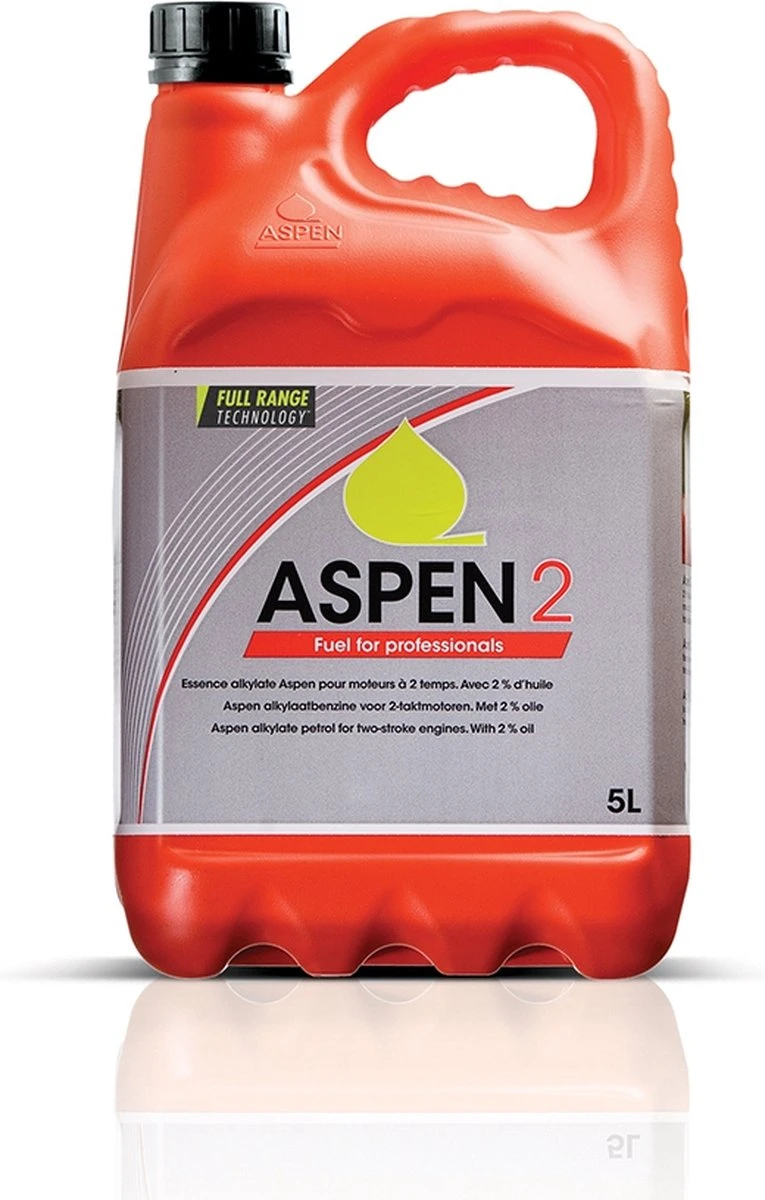 Aspen 2 FRT 5 Liter Schone Alkylaatbenzine Voor Tweetaktmotoren 6 Aspen 2 FRT 5 Liter Schone Alkylaatbenzine Voor Tweetaktmotoren - Afbeelding 4