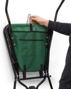 Relaxdays Kruiwagen Opvouwbaar - Inklapbare Tuinwagen - Vouwkruiwagen - Groen - 50 L -Tuingereedschap Winkel 956x1200 1