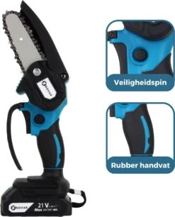 NovarGarden® Mini Kettingzaag NG1 - Met 2x Accu - Takkenzaag - Snoeizaag - Electrisch - Handzaag - Boomzaag - 21V 22 NovarGarden® Mini Kettingzaag NG1 - Met 2x Accu - Takkenzaag - Snoeizaag - Electrisch - Handzaag - Boomzaag - 21V -Tuingereedschap Winkel 970x1200 1