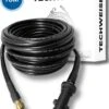 Techweise - Rioolslang Voor Kärcher K2 T/m K7 - 10M - Met Vier Achterwaartse Hogedruksproeiers -Tuingereedschap Winkel 976x1200